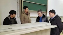 副校长郭正华带队检查新学期开学准备工作